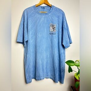 Crazy shirt Hawaii Vintage 90s 80s Tie Die Nohu pinno Single stitch T-Shirt XL